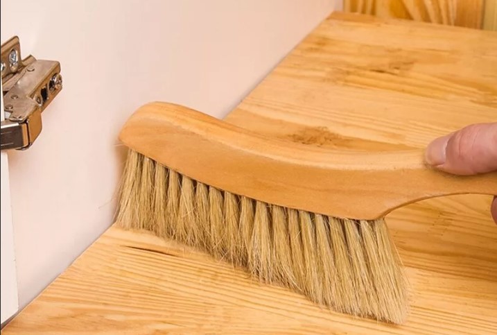 Use Toothbrush To Clean Broom